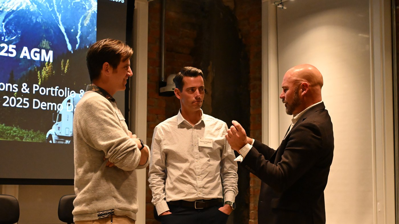 Guests in conversation at the Net Zero — AI Accelerator, San Francisco 2025